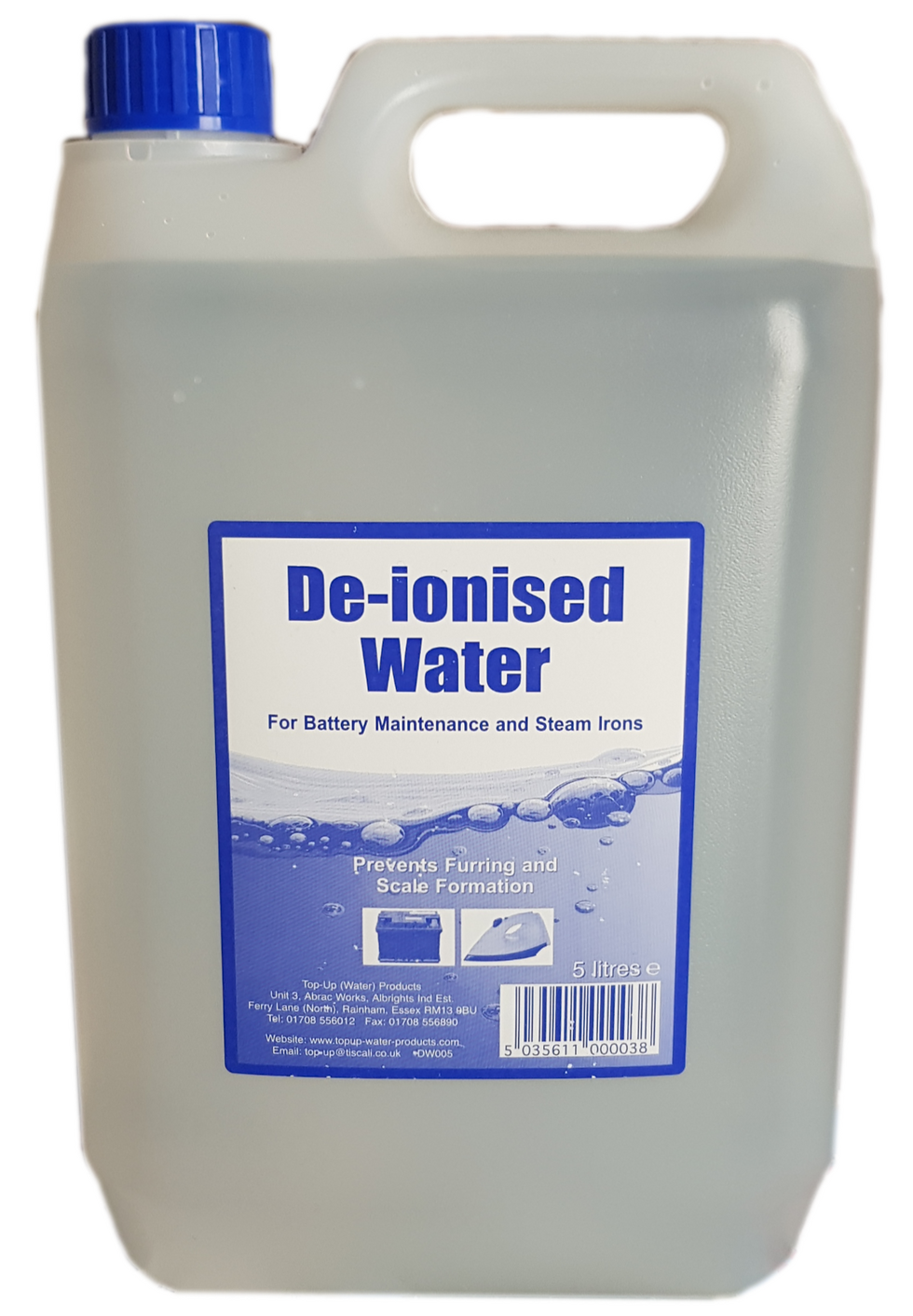 Thumbnail: De-ionised Water - 1Lt or 5Lt