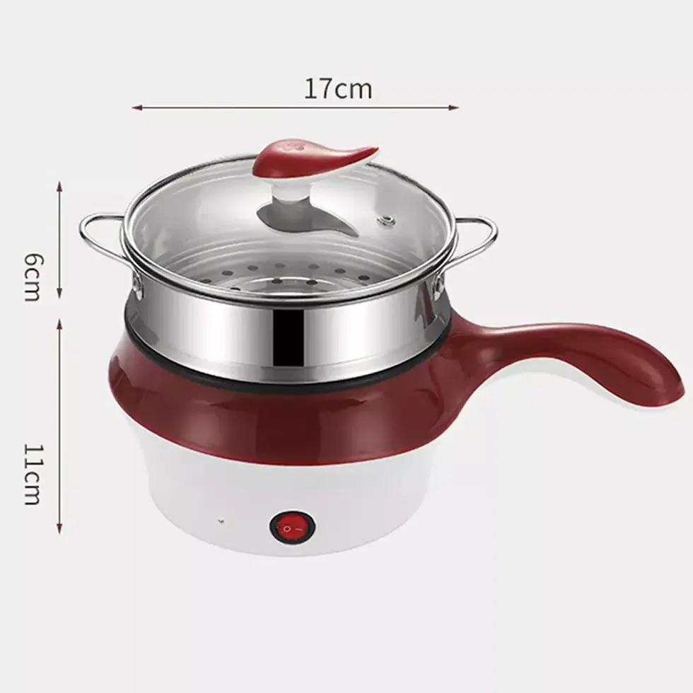 Miniatura: Mini Olla Electrica Coccion Vapor Multifuncional Hogar 2 En 1