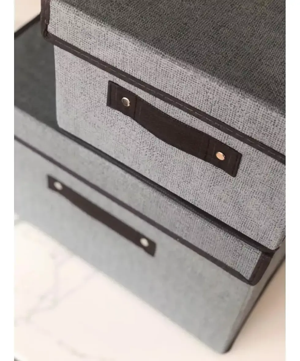 Miniatura: Cajas Organizadoras Tela Plegable X3 Unidades