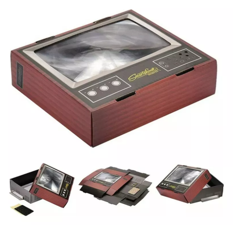 Miniatura: Amplificador De Imagen Retro Para Celular Lupa De Pantalla