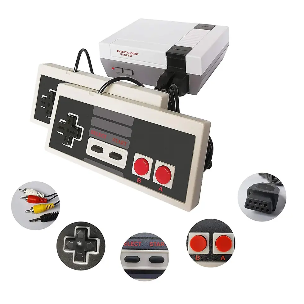 Miniatura: Mini Consola Super 620 Retro Family Juegos Clásicos 2 Controles