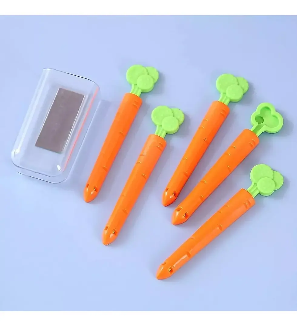 Miniatura: Clip Pinza Sellador De Bolsas Estilo Zanahoria Hermético X5