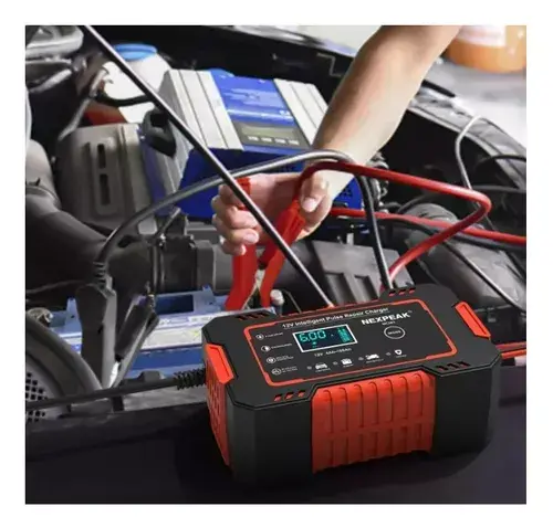 Miniatura: Cargador De Baterias Con Pantalla Cargador Bateria Carro