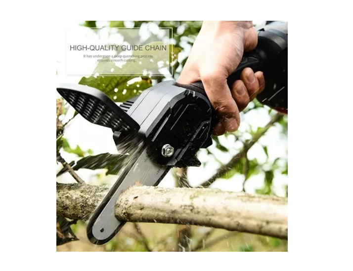 Miniatura: Mini Motosierra De Mano Recargable Inalámbrica Ergonómica