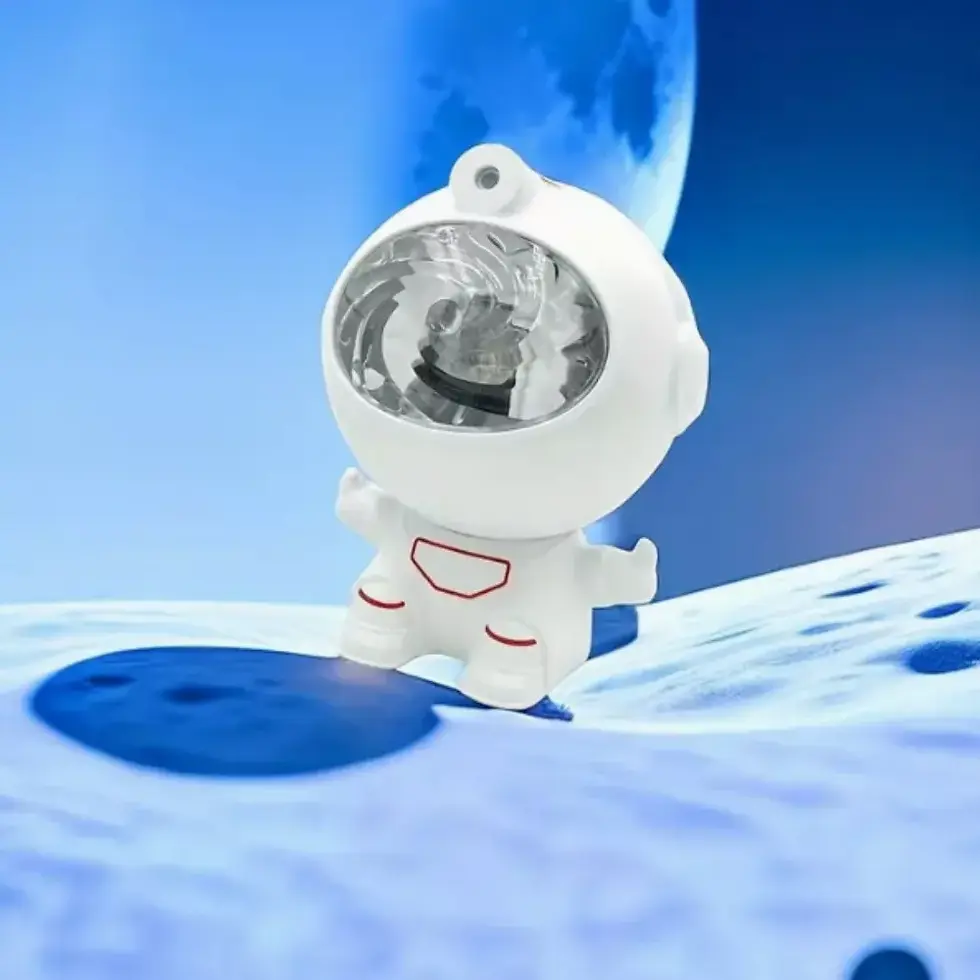 Miniatura: Proyector De Galaxias Astronauta Sentado Con Control Para Niños