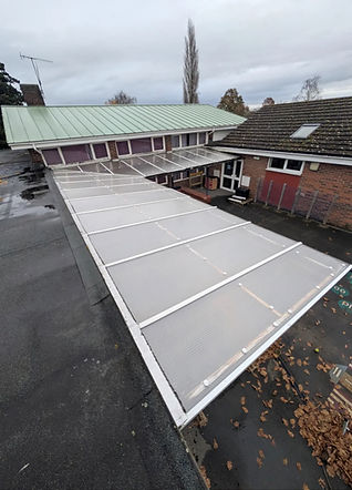 Commercial Conservatory cleaning