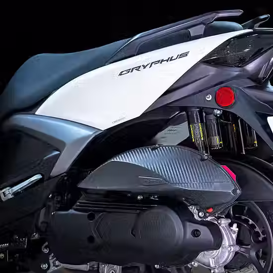 サムネイル： YAMAHA CYGNUS model  Rear  【BAZOOKA 4.0】