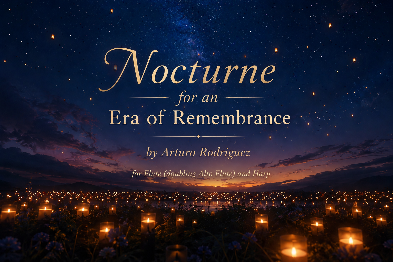 Nocturne for an Era of Remembrance (for Solo Flute/Alto Fl. and Harp)