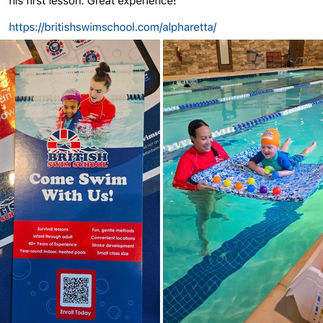 mom starts local swim school