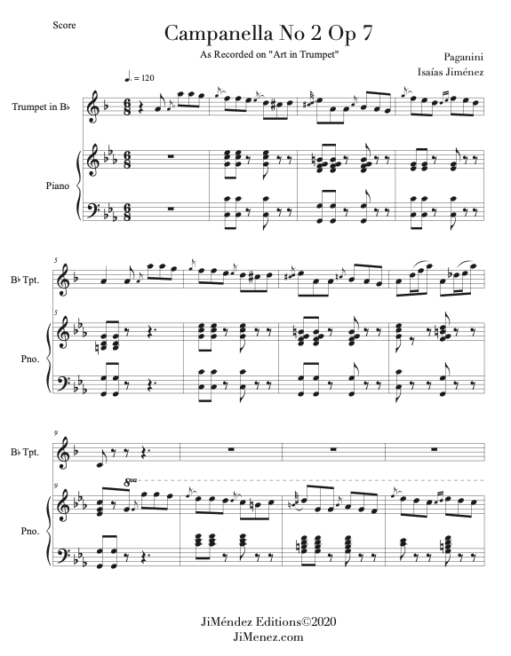 Campanella No. 2 Op. 7