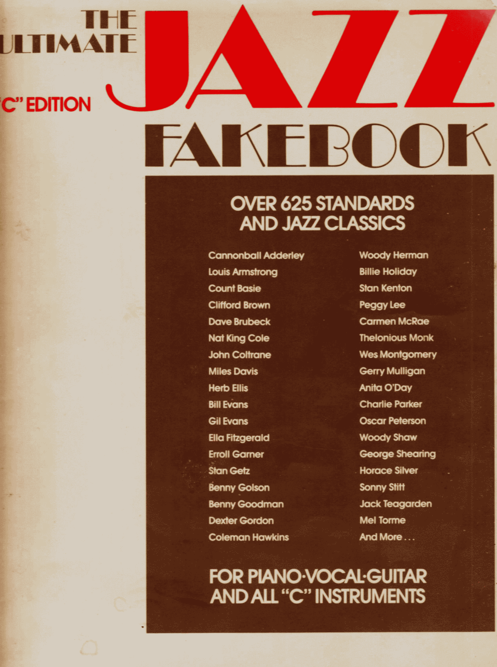 Ultimate Jazz Fake Book – Piano (forScore Indexed)