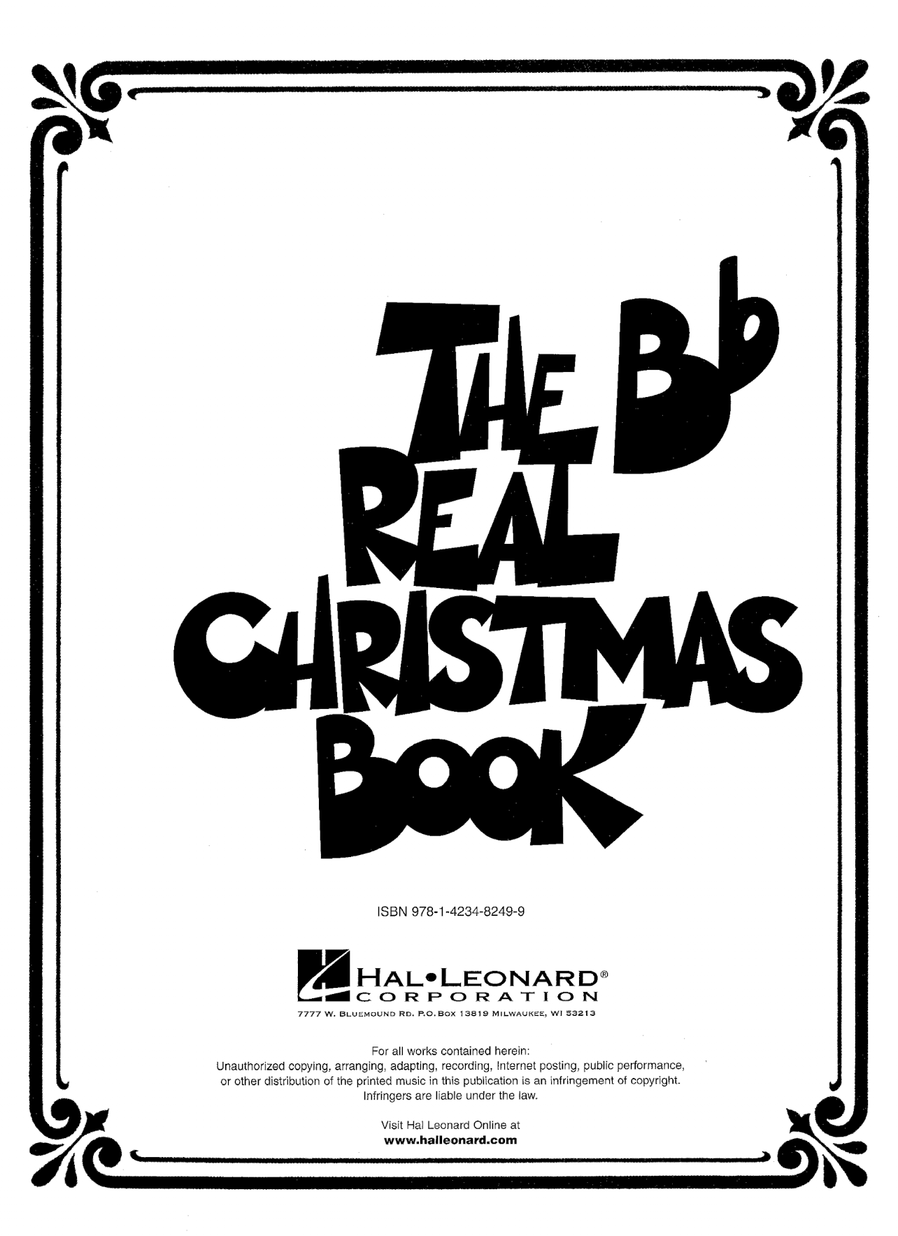 MobileSheets The Real Christmas Book in Bb