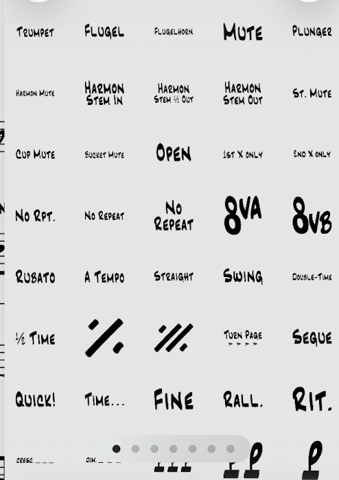 Ultimate forScore Stamp Collection for Trumpet Players view 2