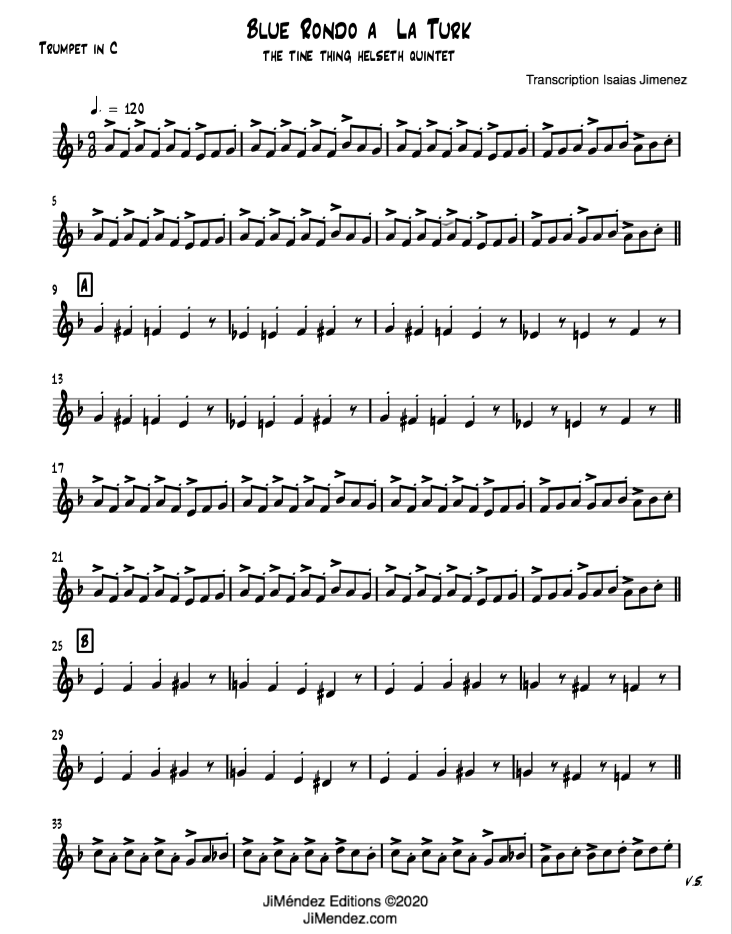 Blue Rondo a la Turk (Tine Helseth)