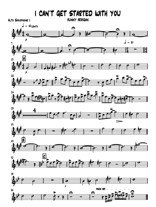 I Can't Get Started (Bunny Berigan)