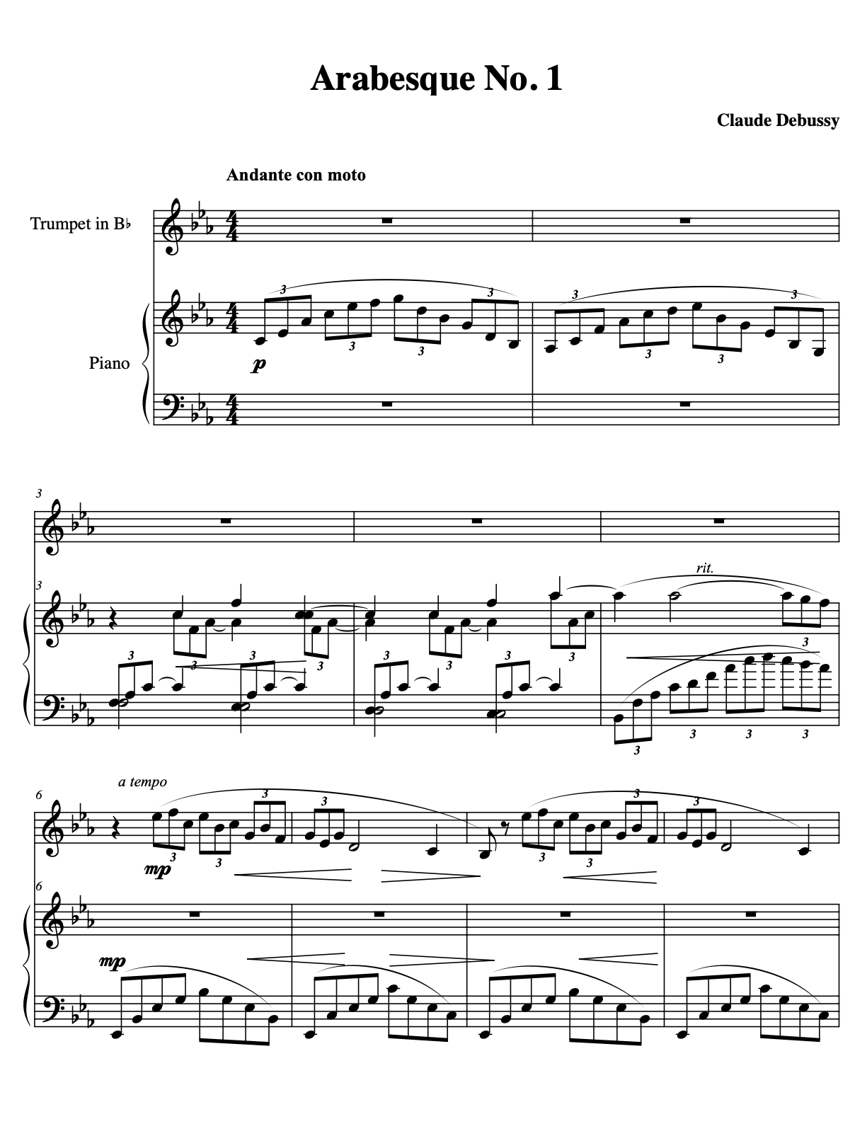 Arabesque No. 1 view 1
