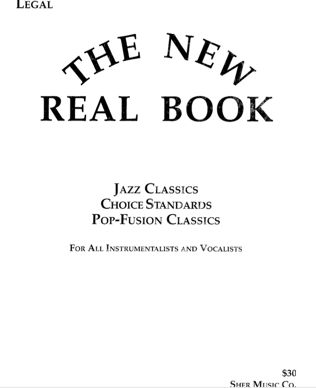 The New Real Book Vol. 1 in C