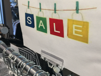 Our Change Rooms Runneth Over...(thanks to the Big Sale!)