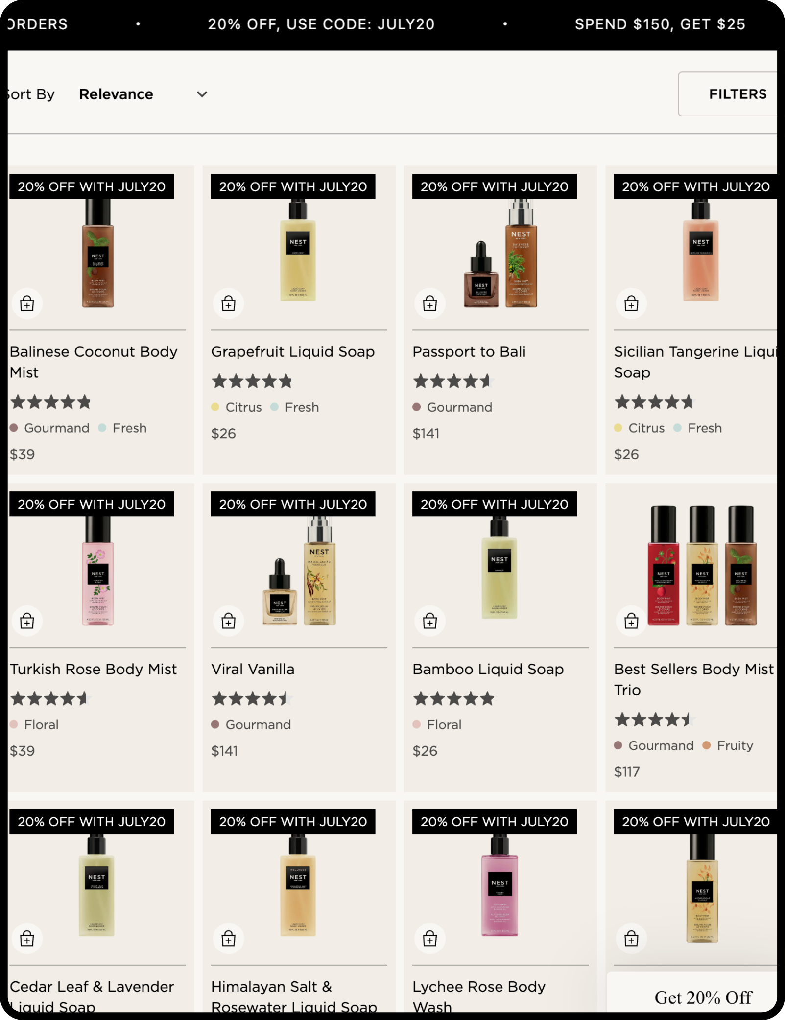 A Luxury Fragrance Brand