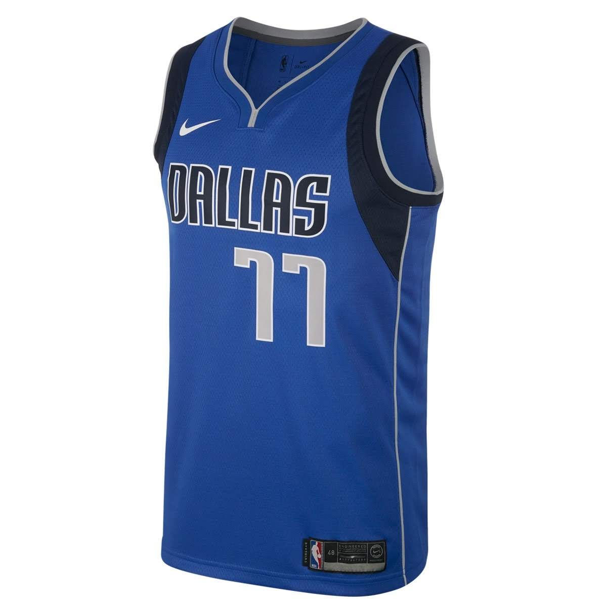 Nike Junior NBA Dallas Swingman Doncic Jersey 'Icon Edition'