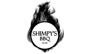 Shimpys BBQ Black & White Logo