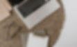 close up of corner of a laptop