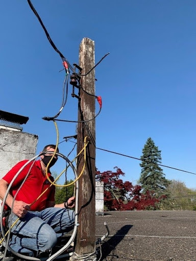 The Electrical Plus team in action