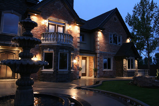 Typically, spotlights are used to accent certain architectural features of the home. Wide beam spreads such as LED MR16 Lamps are commonly used.