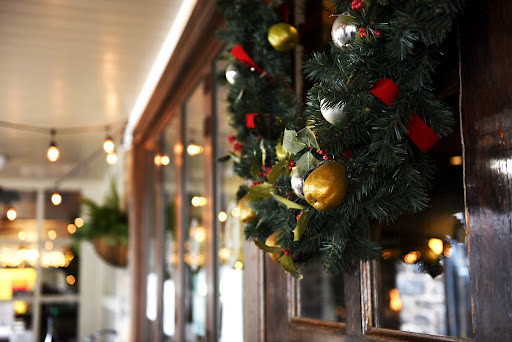 Holiday door decor