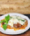 Pasta parmesean dish
