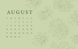 August 2022 Calendar