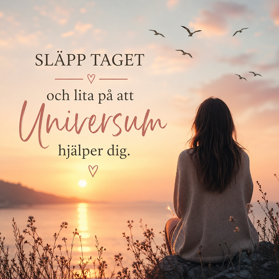Att släppa taget – och våga lita på att livet bär dig