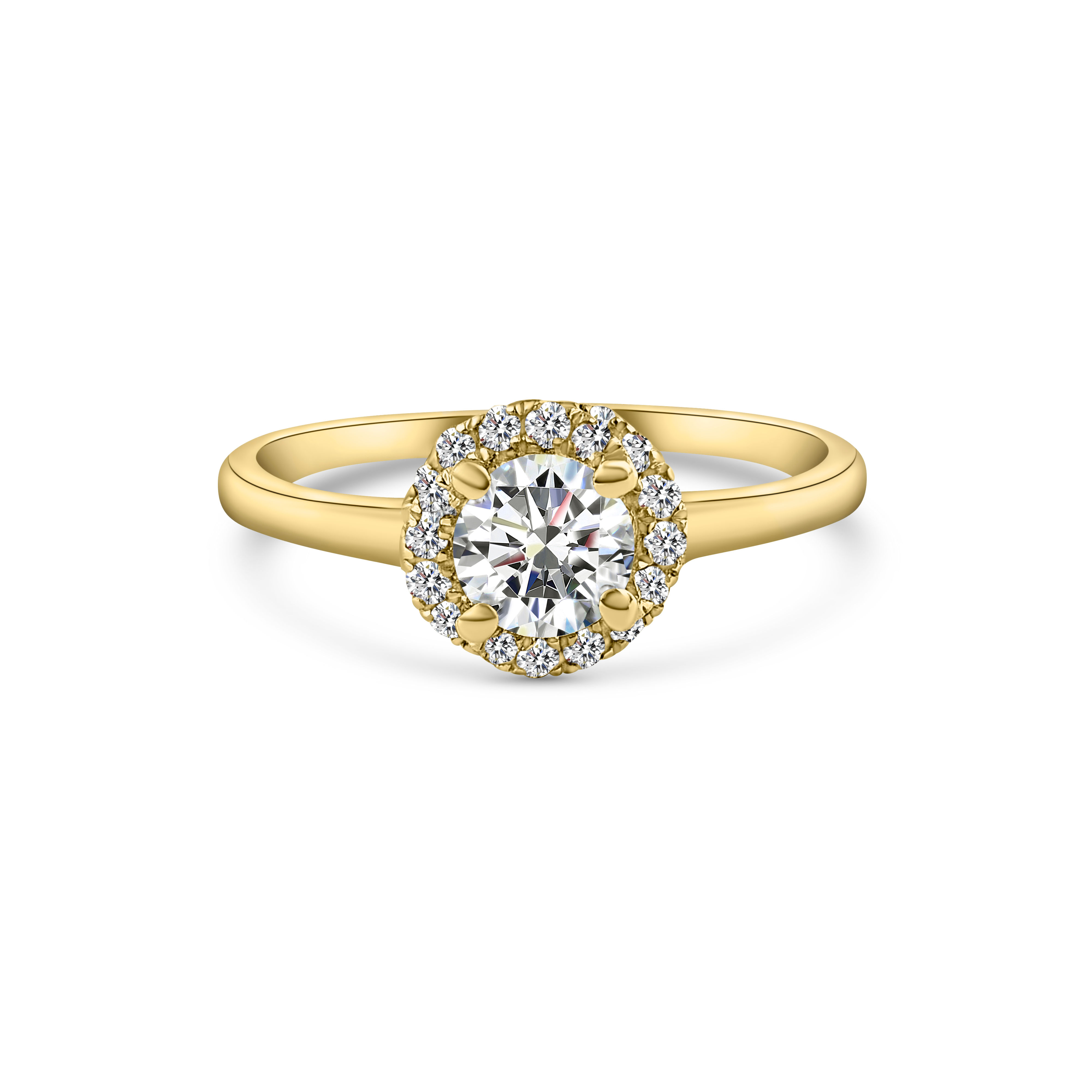 טבעת יהלומים