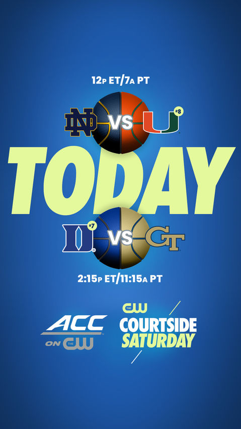 CW Sports: Courtside Saturday - BBall What's On Today Social 9x16