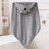 Thumbnail: Newborn Swaddle, Coral Velvet Wrap, Children&#039;s Bath Towel, Embroidered Bla