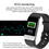 Thumbnail: T1S Smart Watch Band With T Rate Blood Pressure Monit