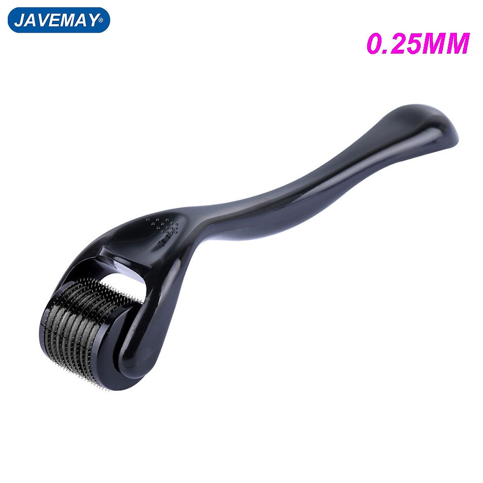 Thumbnail: Micro Needle 540 Roller Derma Roller  Dermaroller Titanium Hair Regrowth Beard 