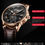 Thumbnail: JSDUN Men Mechanical Watch Top Brand Luxury Automatic Watch Leather Waterproof S
