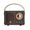 Thumbnail: New Bluetooth Speaker Retro Mini Portable Audio Card Radio Wireless Computer Sm