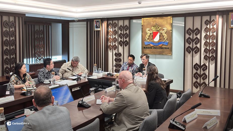 Delegates engage in a discussion at the ASEAN–US Carbon Markets Roundtable,