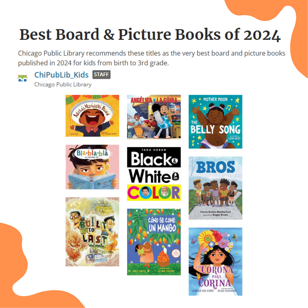 Best Board & Picture Books of 2024