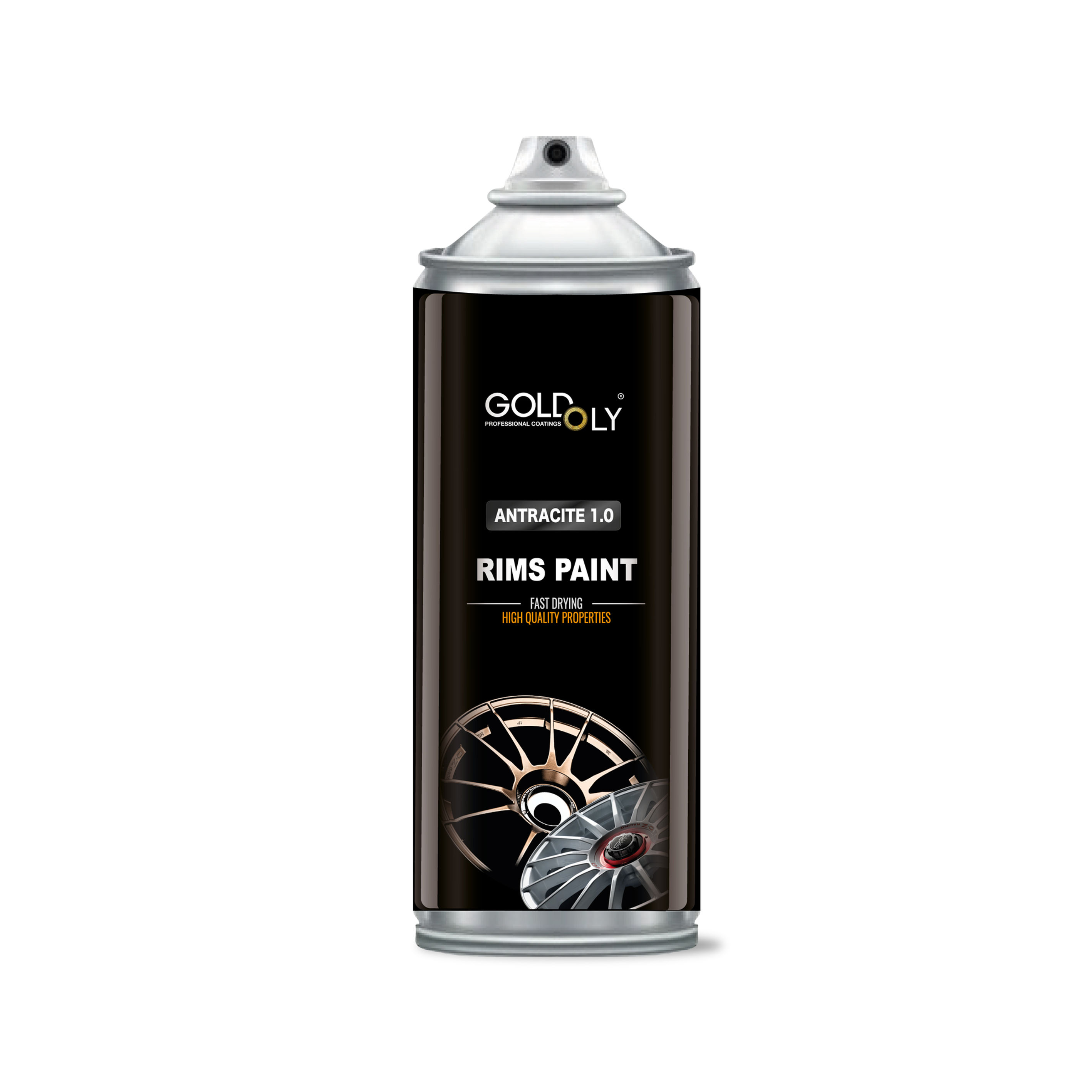 Spray Tinta para Jantes Antracite 1.0 400ml