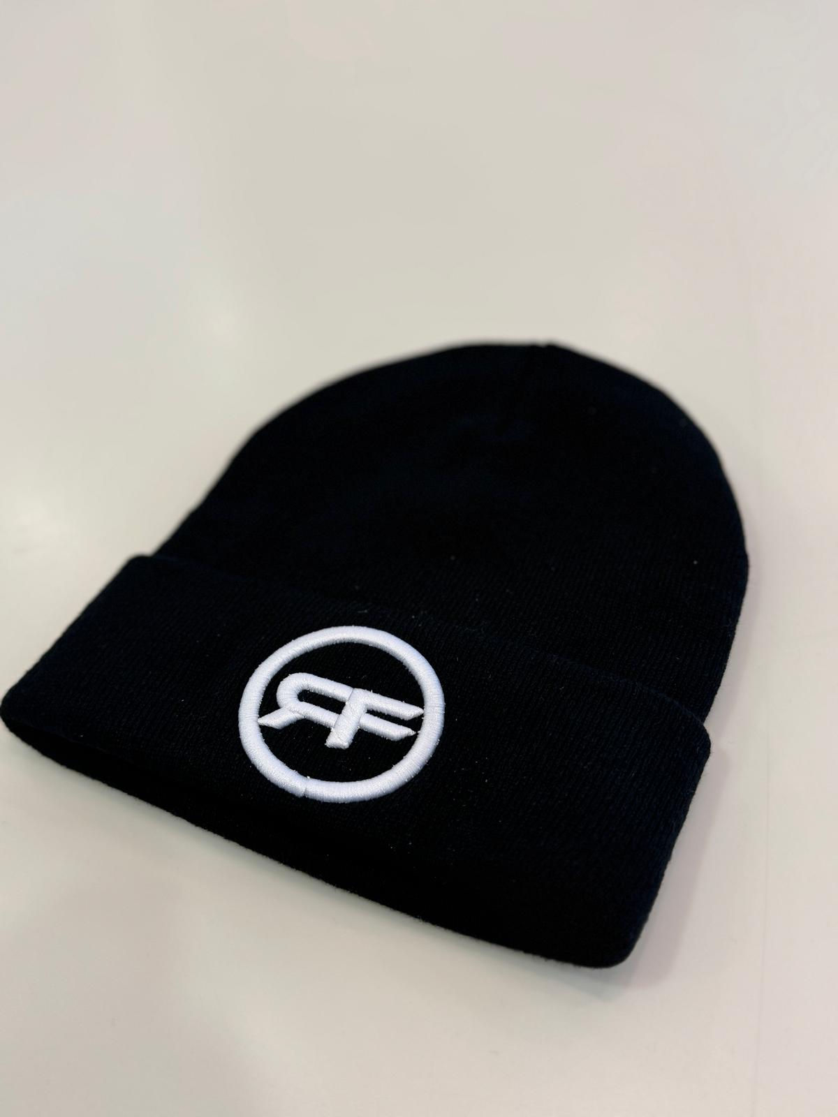 RF Black Beanie Hat