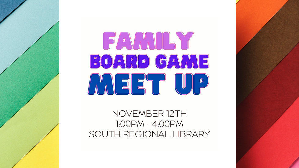 Family Board Game Meet Up