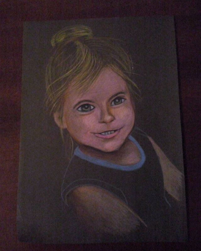 Matite su cartoncino #pencil #matitecolorate #ritratti