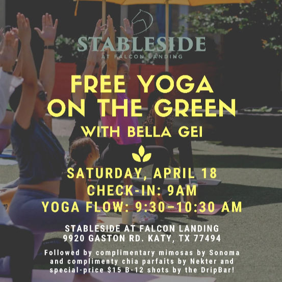 Yoga + Wellness on The Green  with Bella Gei