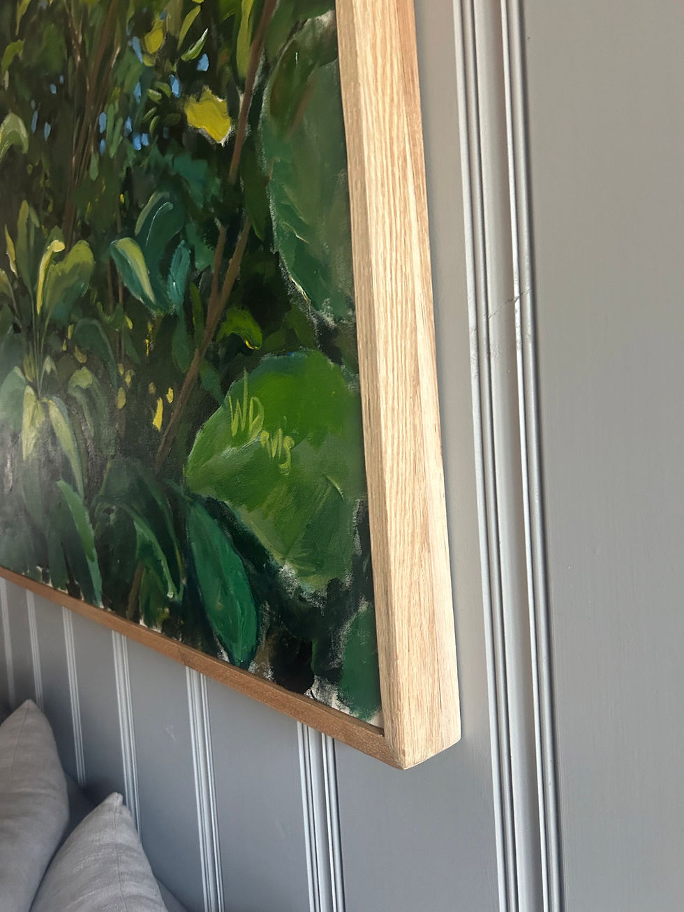 Thumbnail: Leaves and Greens 48x60”