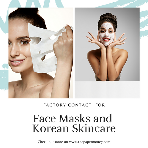 Face Mask & Korean Skincare
