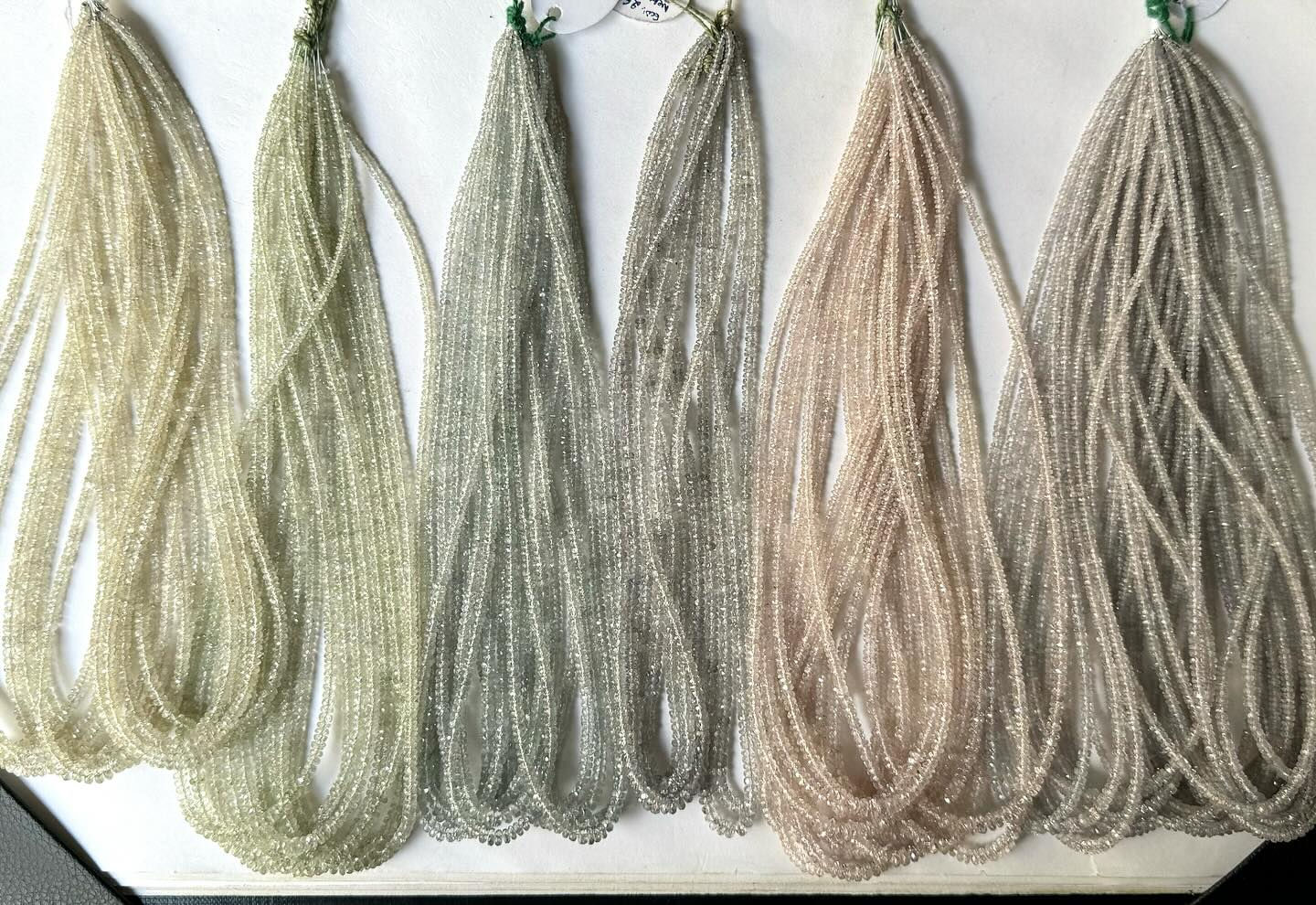 Natural Sapphire Faceted Rondelle Beads