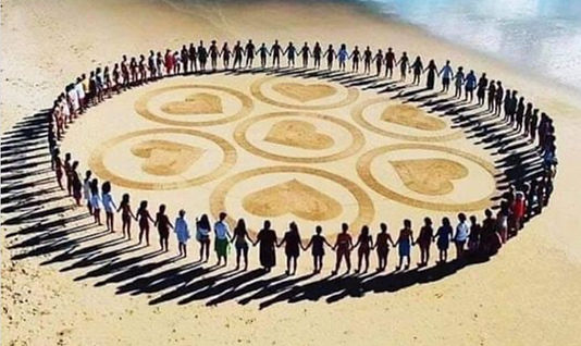 Un cercle du coeur